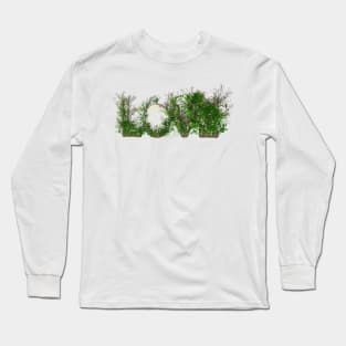 Love Garden Word Design Long Sleeve T-Shirt